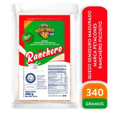 Queso Petacones ranchero - 340 g
