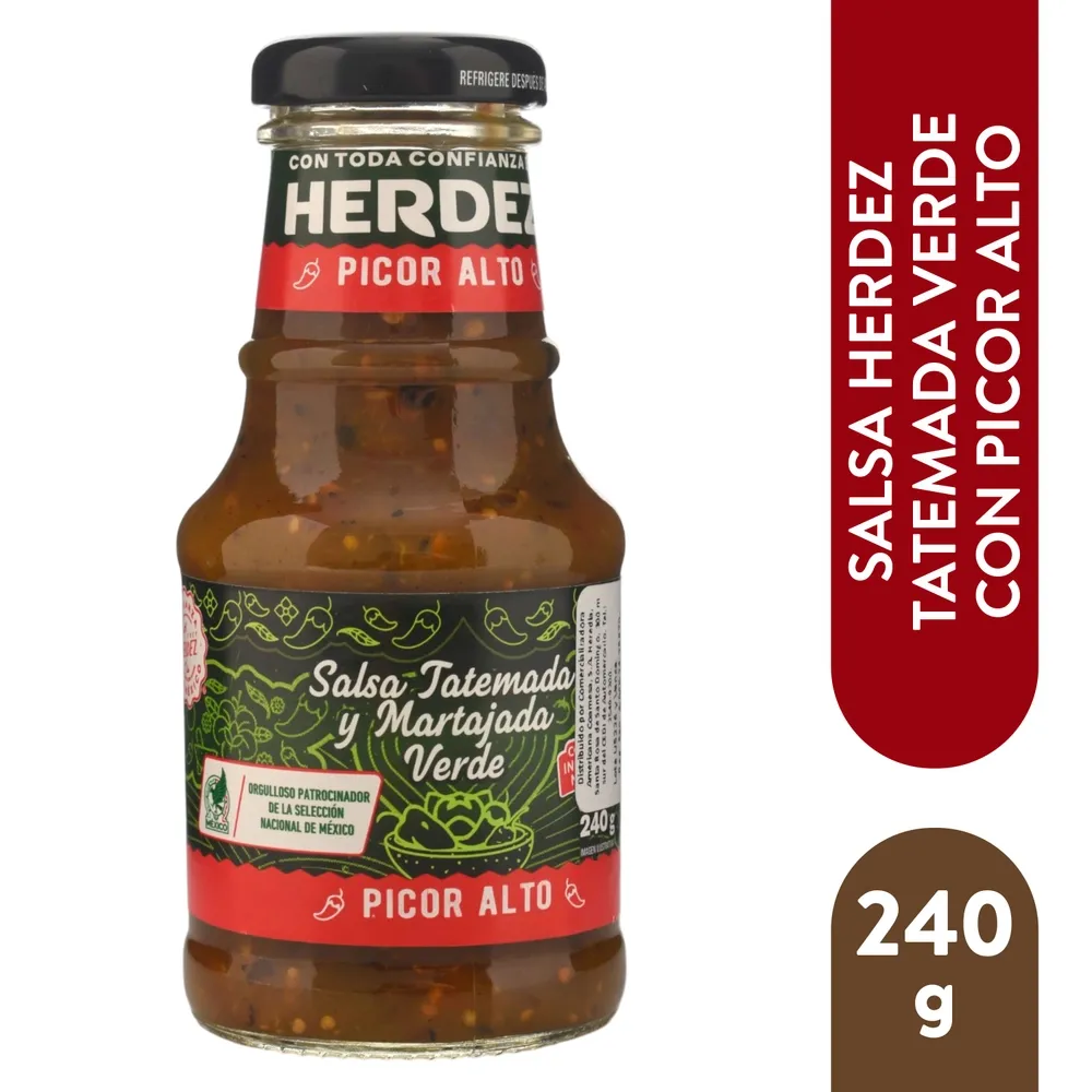 Salsa Herdez Tatemada Verde - 240 g