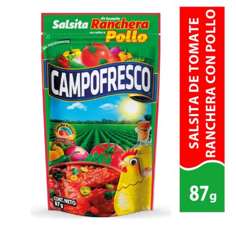 Salsita de tomate ranchera con pollo Campofresco 87 g