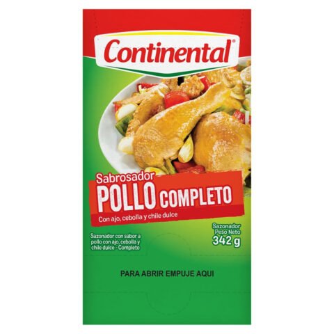 Sazonador Continental Pollo Completo - 342 g