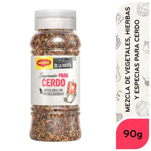 Sazonador Maggi De La Huerta Para Cerdo, Frasco - 90 g Sazonador Maggi De La Huerta Para Cerdo, Frasco - 90g