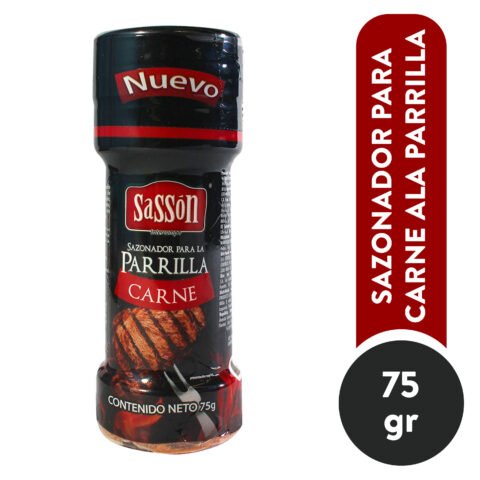 Sazonador Sassón para carne a la parrilla - 75 g