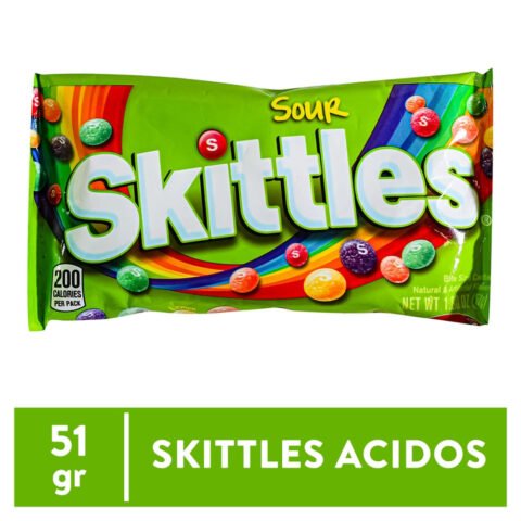 Skittles Sour Acido 24ux51 G