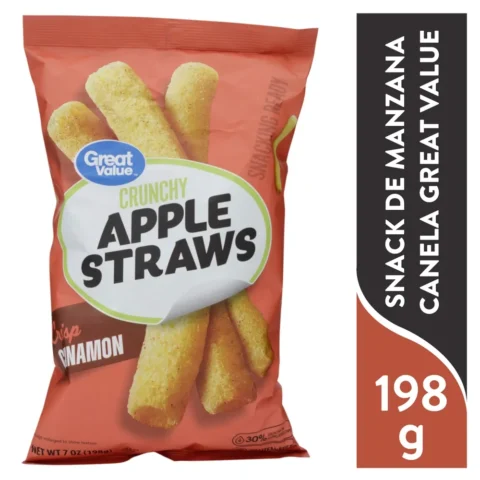 Snack d Manzana Canela Great Value 198g