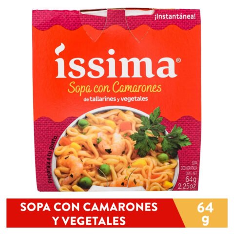 Sopa instantánea Issima camarón - 64 g