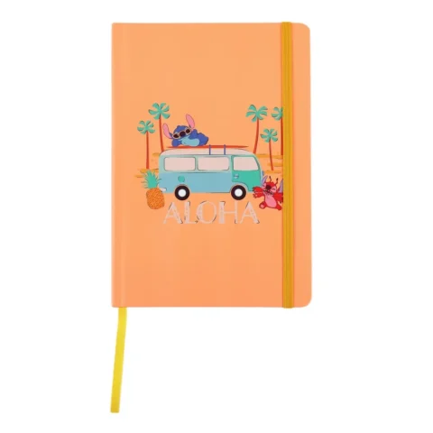 Stitch Libreta A5 Pasta Dura Libreta Stitch rayada -120 hojas