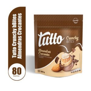 Sv Tutto Crunchybites Almendra 80 g Chocolate Tutto Crunchy Bites Almendras - 80 g