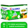 Té Mccormick Verde Mandarina - 35 g