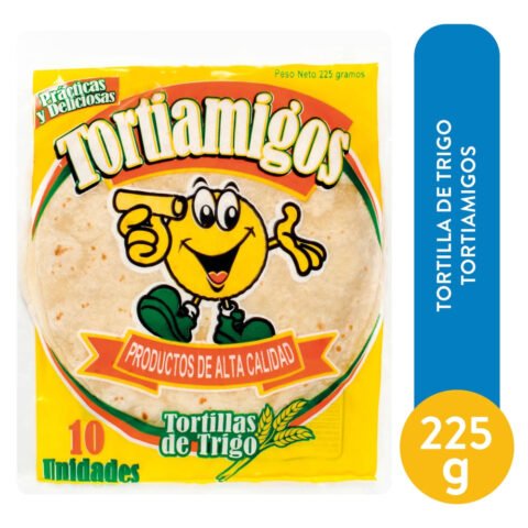 Tortilla De Trigo Tortiamigos 225 g Tortillas Tortiamigos de trigo - 10 uds