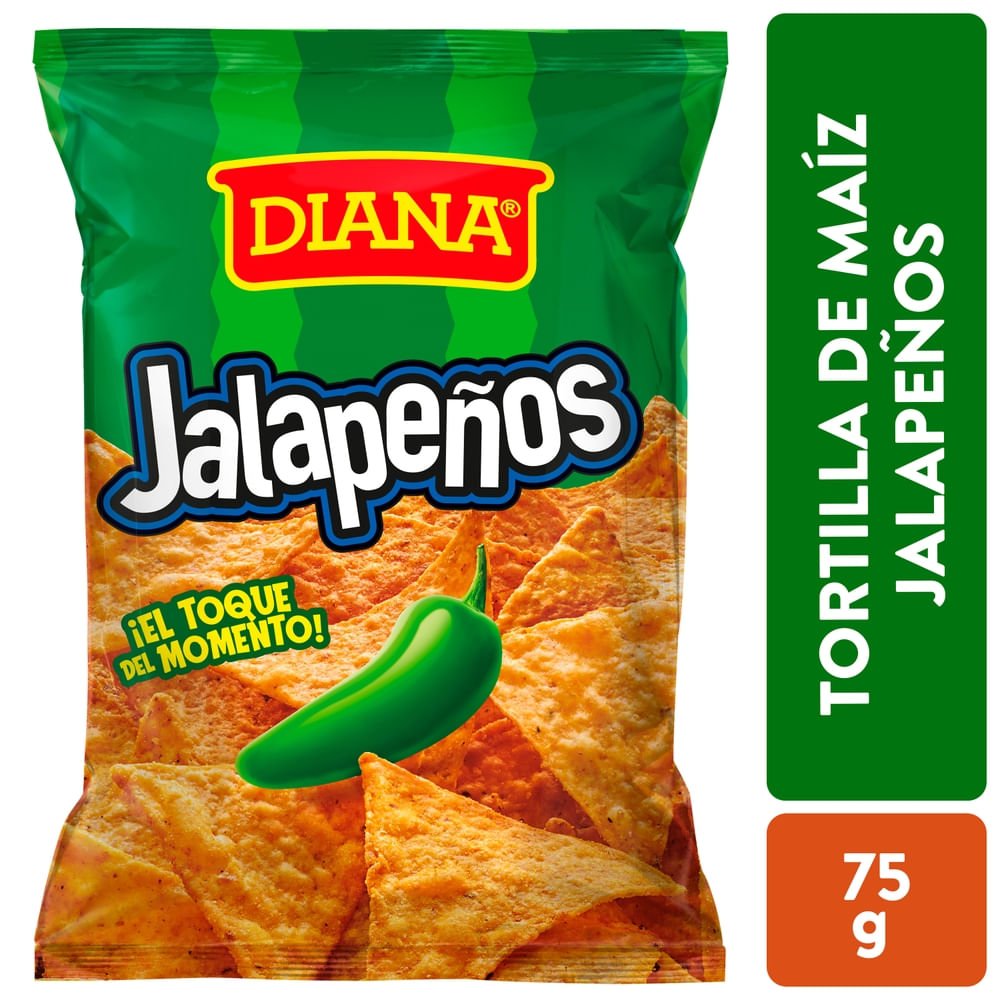 Tortillas Diana jalapeños - 75 g
