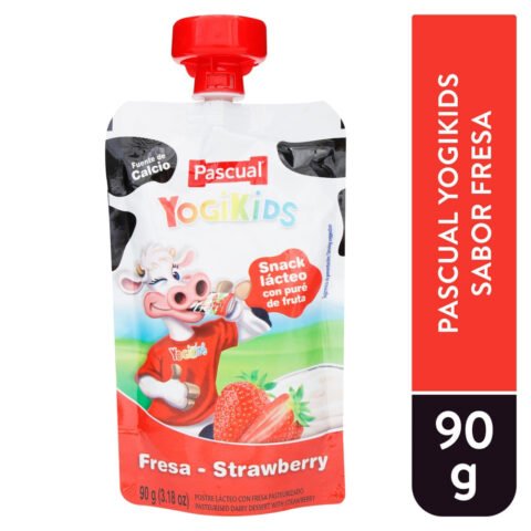Yogikids Postre Fresa Doypack 90 g