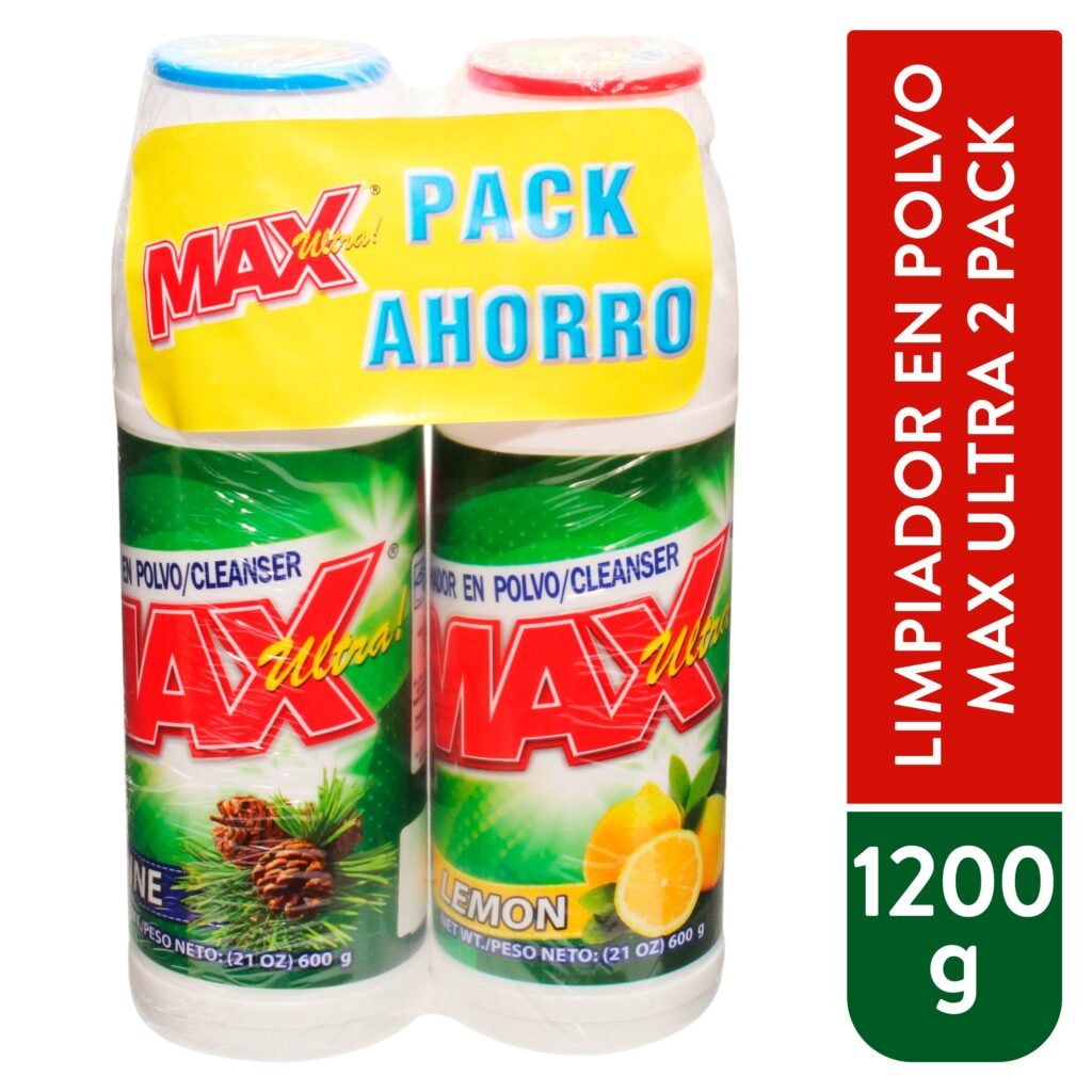 2Pack De Limpiador En Polvo Max 1200 g para comprar online en Estados Unidos
