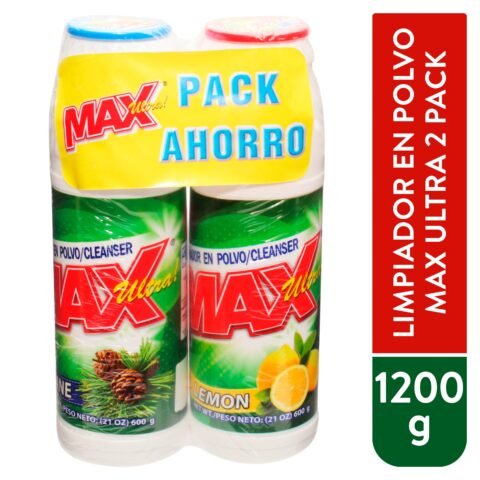 2Pack De Limpiador En Polvo Max 1200 g para comprar online en Estados Unidos