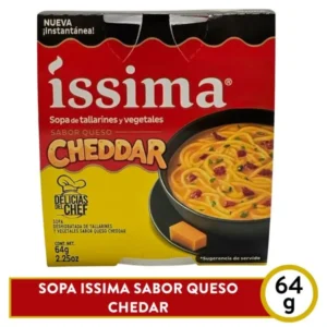 Sopa Issima Queso Cheddar 64g