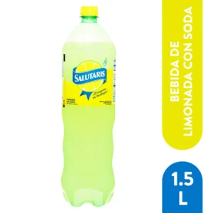 Bebida Carbonatada Salutaris Sabor A Limonada 1.5 L