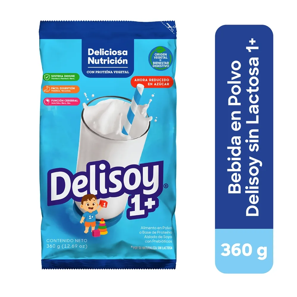 Bebida En Polvo Delisoy 1mas Ra 360g para comprar online en Estados Unidos