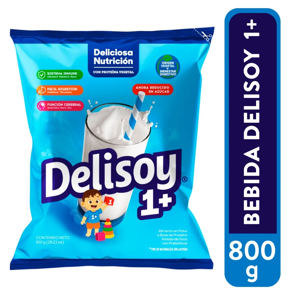 Bebida En Polvo Delisoy 1mas Ra 800gr para comprar online en Estados Unidos