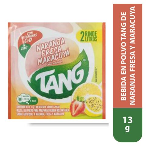 Bebida en Polvo Tang de Naranja Fresa y Maracuya - 13 g para comprar online en Estados Unidos