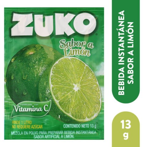 Bebida En Polvo Zuko Limón - 13 g para comprar online en Estados Unidos