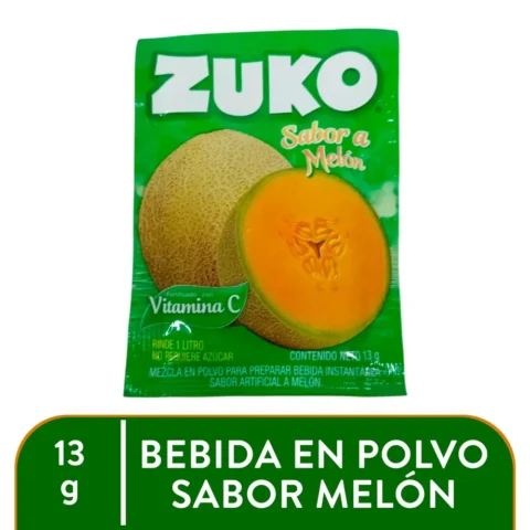 Bebida en Polvo Zuko Melon - 13 g para comprar online en Estados Unidos