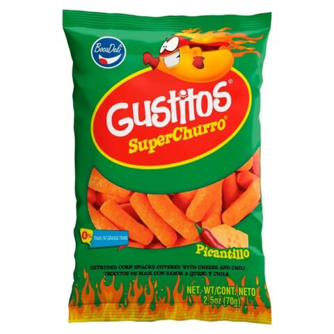Boquit Bocad Gust Supe Chur Picant 70 g para comprar online en Estados Unidos