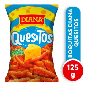 Boquitas Diana Quesitos Maíz Queso - 125 g para comprar online en Estados Unidos