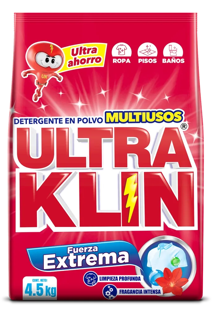 Detergente en Polvo Ultraklin Fuerza Extrema -4500g para comprar online en Estados Unidos
