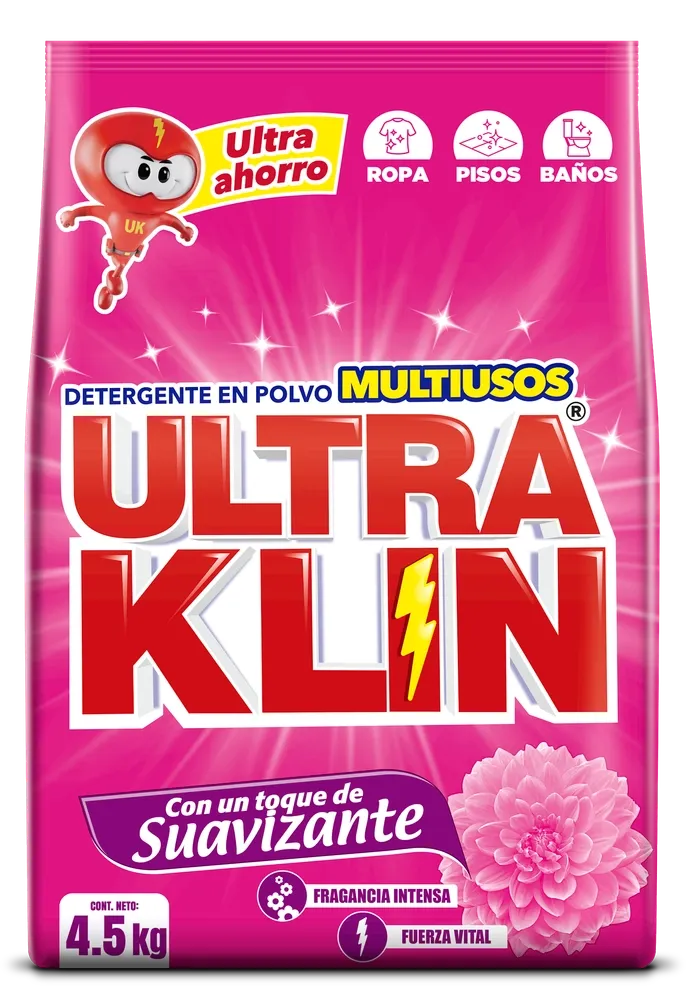 Detergente En Polvo Ultraklin Fuerza Vital - 4500g para comprar online en Estados Unidos