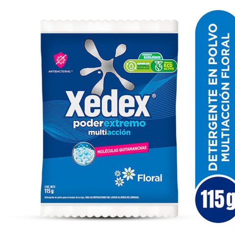 Detergente en polvo Xedex Poder Extremo Multiacción - 115 g