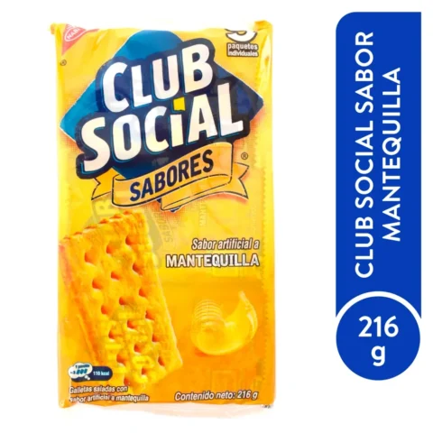 Galleta Club Social Mantequilla - 216 g