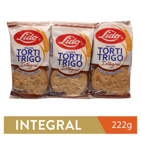 Galleta Lido Torti Trigo Integral - 222 g para comprar online en Estados Unidos