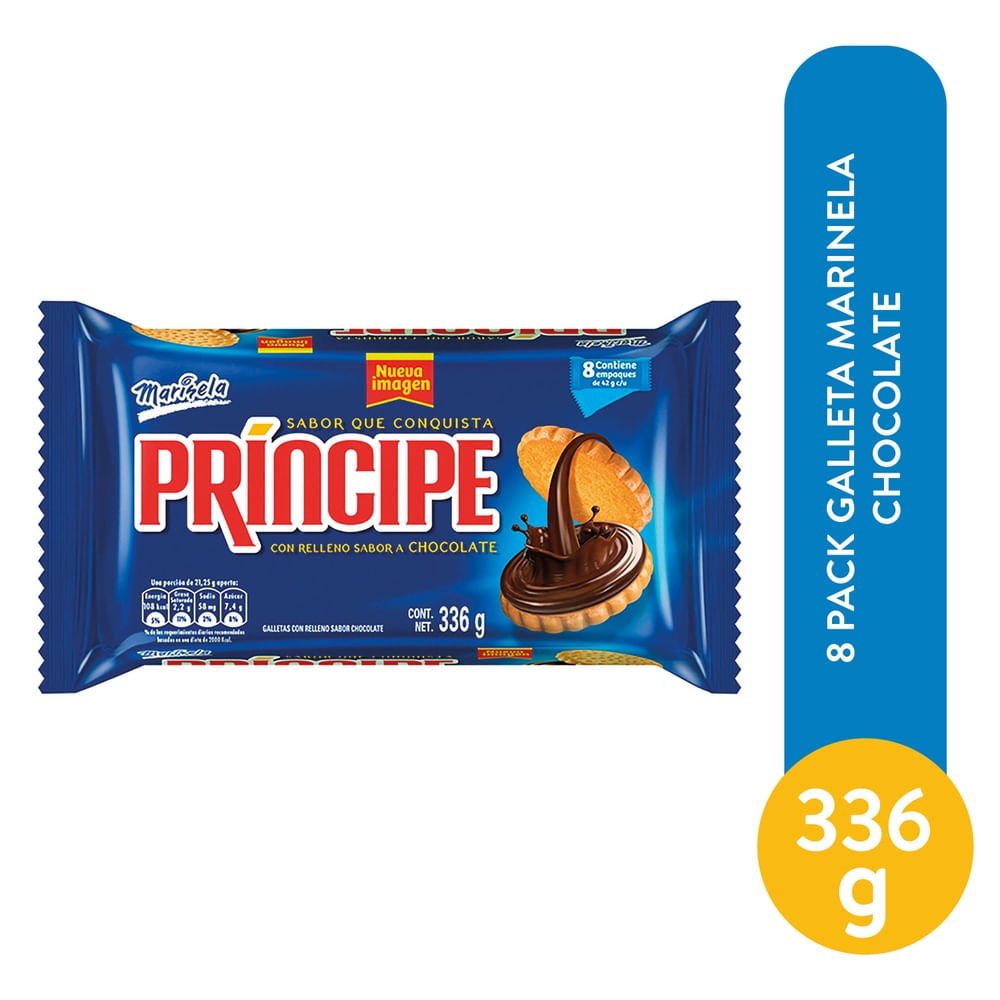 Galleta Marinela Chocolate 8 Pack