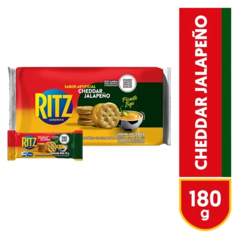 Galleta Ritz Queso Jalapeno 180gr