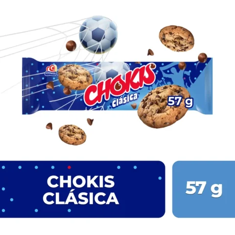 Galletas Gamesa Chokis Clásica con chispas de chocolate