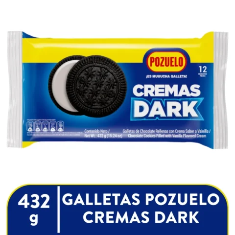 Galletas Pozuelo Cremas Dark 12 pack -432 g para comprar online en Estados Unidos