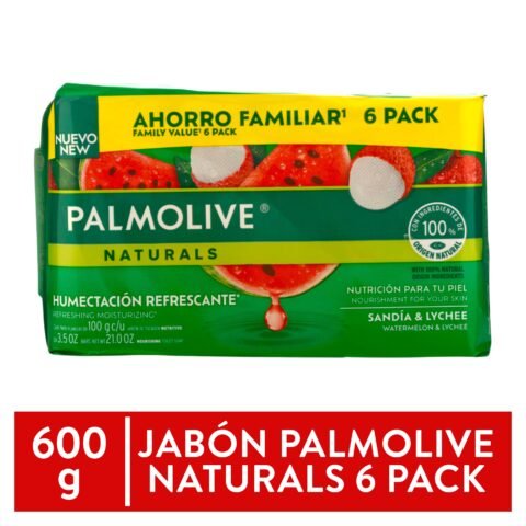 Jabón Palmolive Sandía y Lychee 600gr