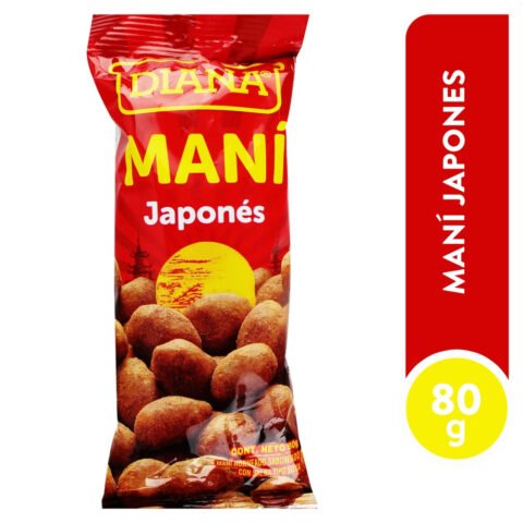 Maní Diana Japones Hornea Sal Soya - 80 g para comprar online en Estados Unidos