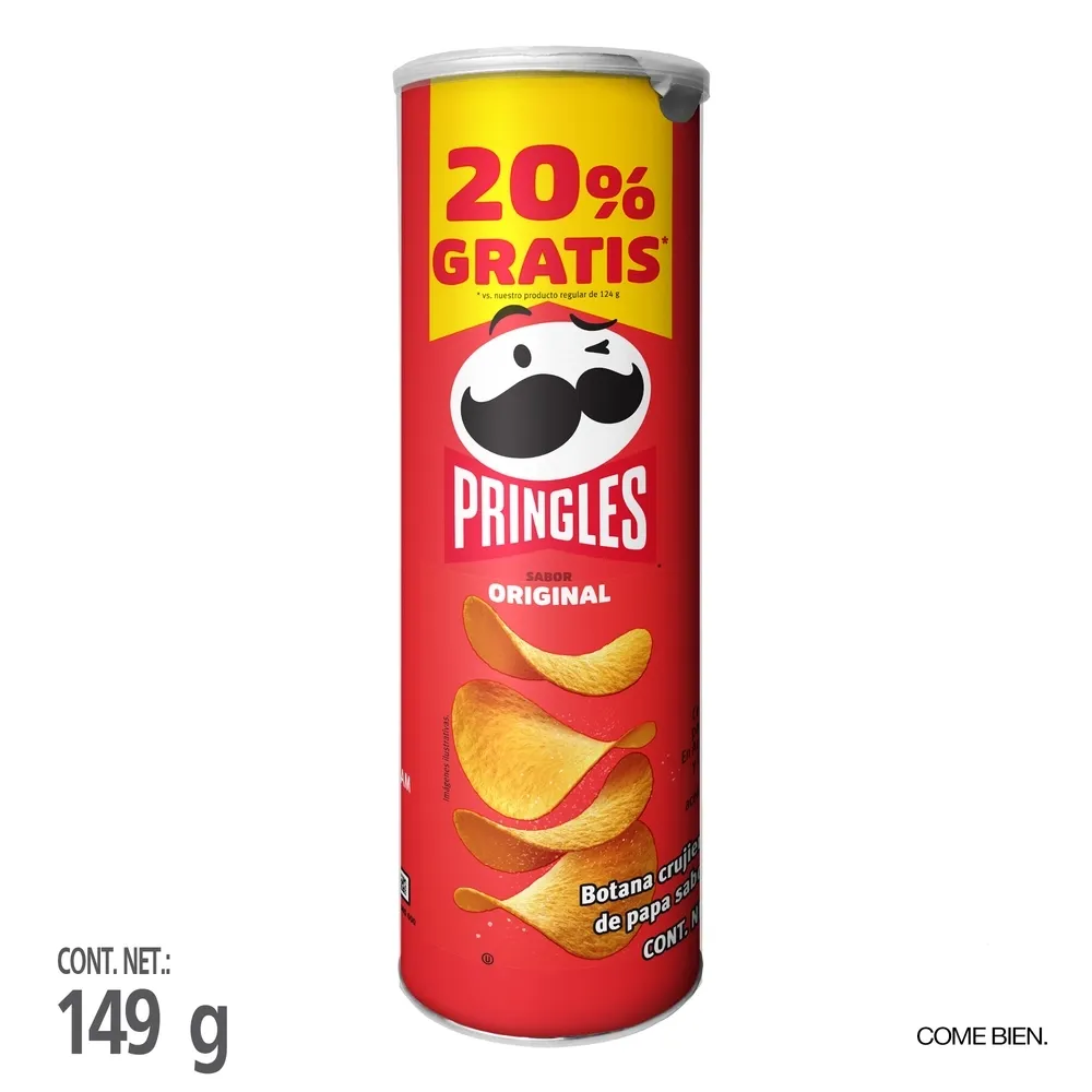 Papas Pringles Original - 149 g para comprar online en Estados Unidos