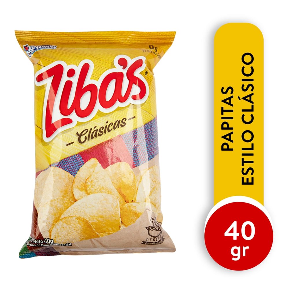 Papas Zibas Yummies clásicas - Snack Centroamericano