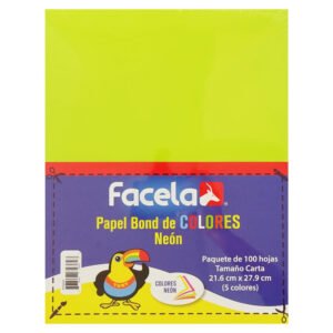Papel Bond Facela Colores Surtidos