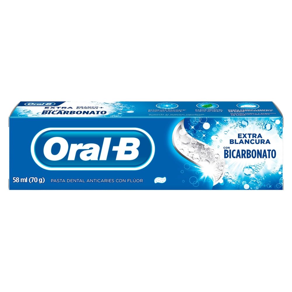 Pasta Dental Oral-B Extra Blancura 70g