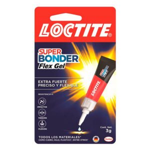 Pegamento instantáneo Loctite Super Bonder Extra Fuerte 3g