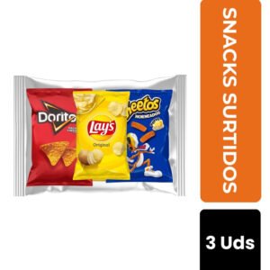 Snack Frito Lay Pack de Lays, Doritos y Cheetos