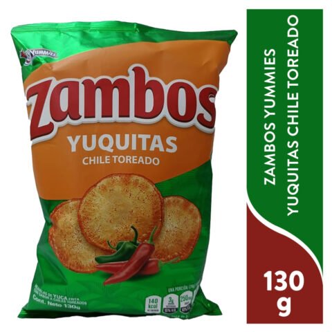 Snacks Zambos Yummies yuquitas chile tore -130 g para comprar online en Estados Unidos